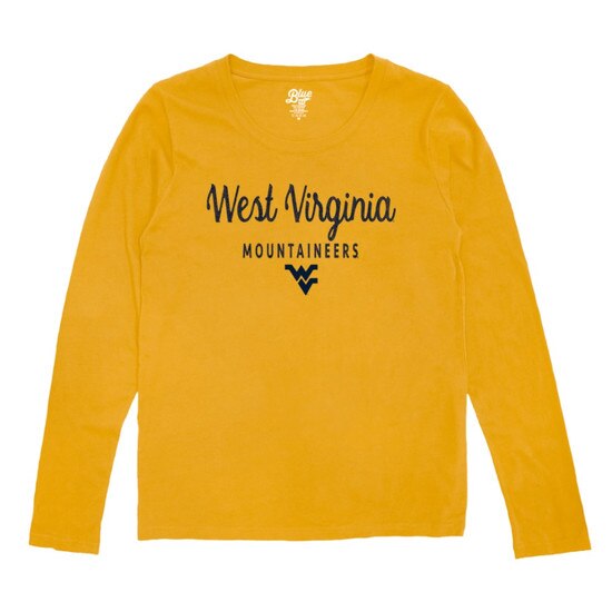 West Virginia Mountaineers Women's Long Sleeve Tee