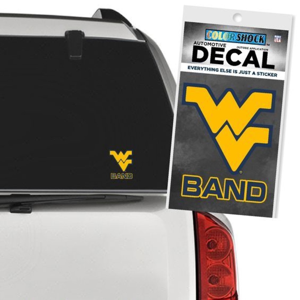 Wvu car decal discount