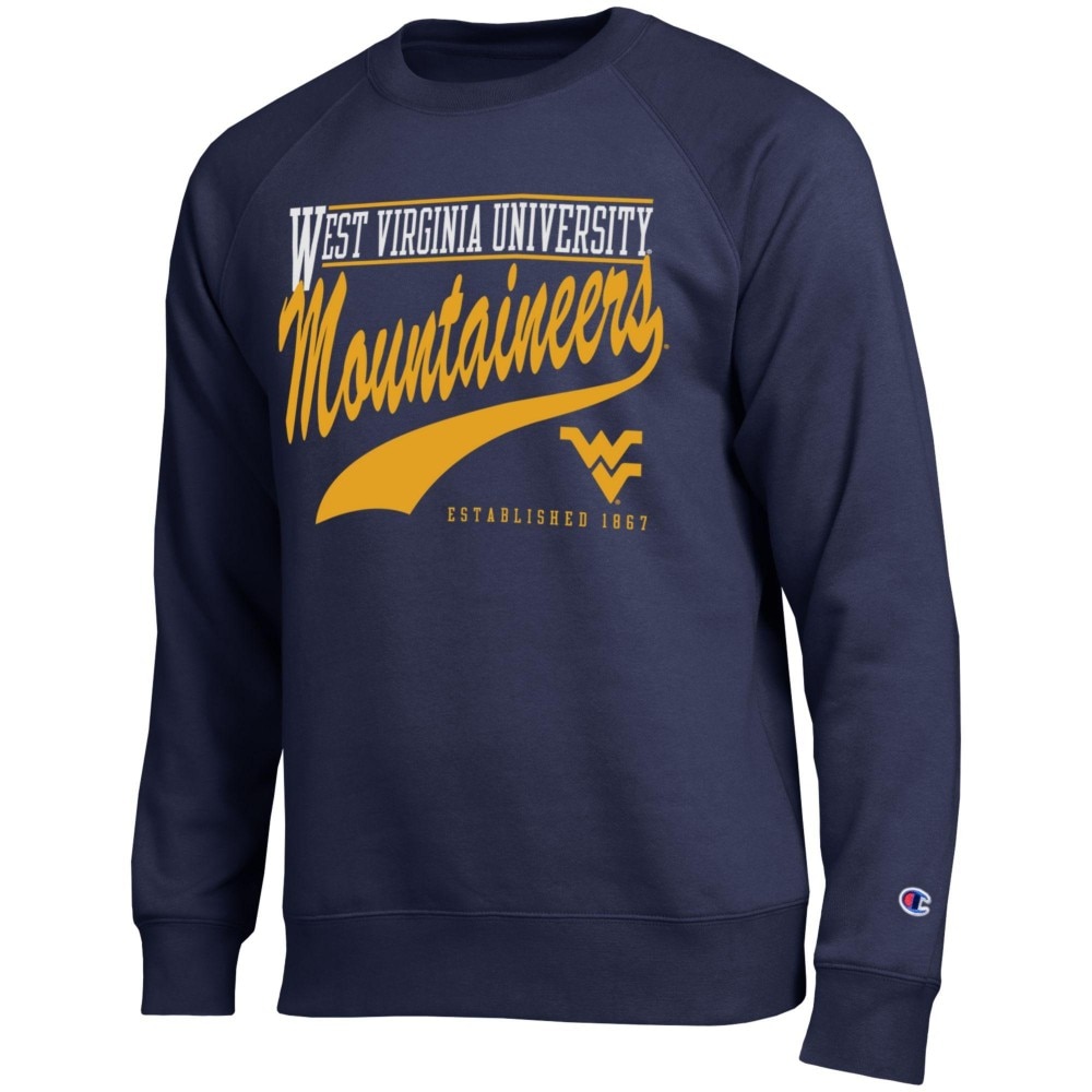 Men's Champion West Virginia University Mountaineers Athletic Navy