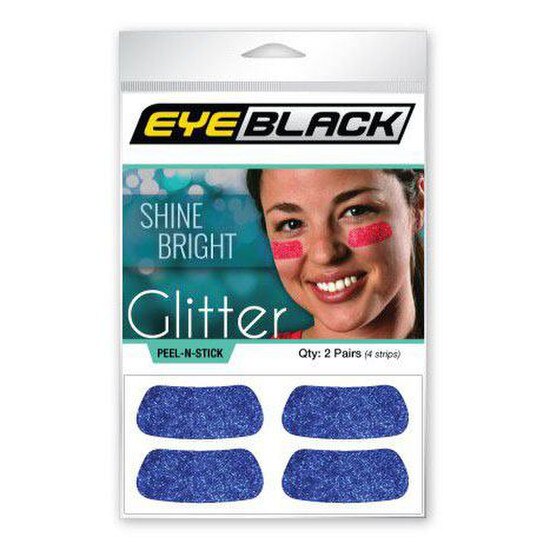 Blue Glitter Eye Black