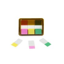 Mini Neon Sticky Notes, 2x2, 4 Pack