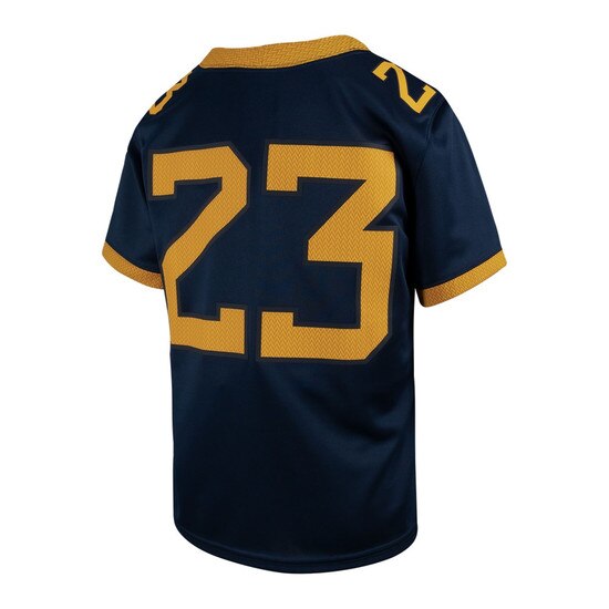 Nike WVU Football 23 Replica Youth Jersey
