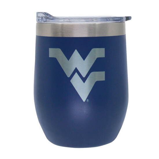 WVU Logo Stainless Steel Wine Cooler Cup