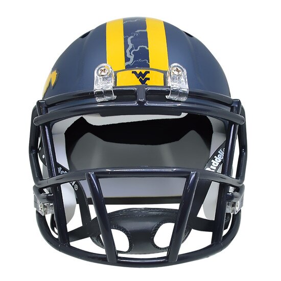 WVU Country Roads 2023 Speed Mini Helmet